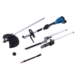 Scheppach BC-MFH400-X - Accu Tuinmachine 4-in-1 - Grastrimmer Bosmaaier Heggenschaar Snoeischaar - (2x 20V)