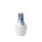 Heinen Delfsblauw blauw bloesem vaas 1