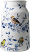 Heinen Delfts Blauw vaas Melkbus bosvogels