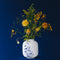 Heinen Delftsblauw blauw vouw vaas XL
