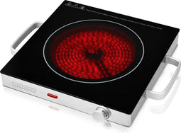Heinrich's HEK 8695 - Elektrische Kookplaat - Infrarood - 1 pits
