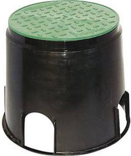 Heitronic 21036 Vloerinbouwdoos Zwart, Groen