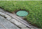 Heitronic 21036 Vloerinbouwdoos Zwart, Groen