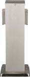 Heitronic 35460 Buitenstopcontact RVS Kinderbeveiliging