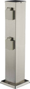 Heitronic 35461 Buitenstopcontact RVS Kinderbeveiliging