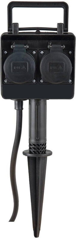 Heitronic 35466 Stopcontactsplitter 2-voudig