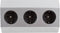 Heitronic 500071 Stekkerdoos Wit, Zilver 1 stuk(s)