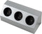 Heitronic 500071 Stekkerdoos Wit, Zilver 1 stuk(s)