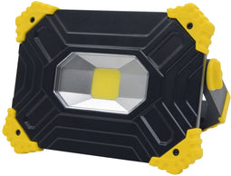 Heitronic LED Akku Flutlichtstrahler NEWPORT 2.0 LED-accuwerklamp 20 W 2000 lm Natuurwit