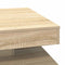vidaXL - Salontafel - 360 - graden - draaibaar - 70x70x34,5 - cm - sonoma - eikenkleur