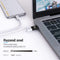 Teeco USB-C naar USB-A Adapter - 10Gbps - Zwart (2 stuks)