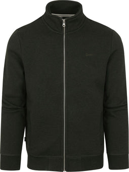 Superdry Unisex Vest - Modern-Fit - Olijfgroen - M