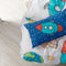 Happy Friday Duvet cover set 2 pieces Space rocket 135/140x200 cm (Single) Multicolor