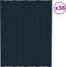 vidaXL - Dakpanelen - 36 - st - 60x45 - cm - gegalvaniseerd - staal - antracietkleurig