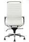 Feel Home - Hoge design bureaustoel - Echt leer - Wit