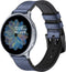iMoshion Echt lederen bandje Galaxy Watch 40/42mm / Active 2 42/44mm / Watch 3 41mm - Blauw
