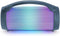Heldere Bluetooth-luidspreker en Bigben Party BT Lite bedrade microfoon blauw