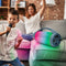 Heldere Bluetooth-luidspreker en Bigben Party BT Lite bedrade microfoon blauw