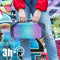 Heldere Bluetooth-luidspreker en Bigben Party BT Lite bedrade microfoon blauw
