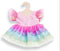Heless Jurk Regenboogfee 28-35 cm