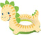 Heless Poppen Zwemset Dino, 35-45 cm