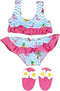 Heless Poppenbikini Met Slippers Voor Pop Van 35-45 Cm