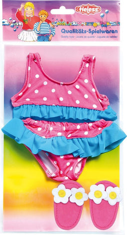 Heless Poppenbikini Roze 35-45 Cm