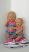 Heless Poppenbikini Roze 35-45 Cm