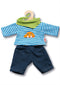 Heless Poppenkleding Jeans Met Gestreept Shirt 28-35 Cm