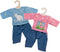 Heless Poppenkleding Trui Met Jeans Blauw 35-45 Cm