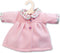 Heless Poppenkleertjes Mantel met kraag 28-35 cm - Roze
