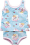 Heless Poppenondergoedset 28-35 Cm Katoen Blauw/roze