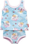 Heless Poppenondergoedset 28-35 Cm Katoen Blauw/roze