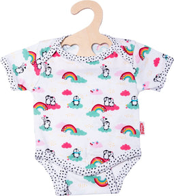 Heless Poppenromper Penguin Dots 35-45 Cm Katoen Wit
