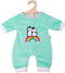 Heless Poppenromper Pinguïn Junior Fluweel Blauw Mt 35-45 Cm
