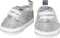 Heless Poppenschoenen Junior 30-34 Cm Zilver/wit