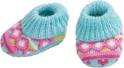Heless Poppensloffen Blauw/roze 35-45 Cm