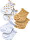 Heless Poppensokken Polyester Wit/goud 3 Paar 35-45 Cm