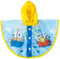Heless Regencape Zeilen Junior Polyethyleen Blauw Mt 35-45 Cm