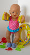 Heless Zwemset Poppen Roze, Blauw 35-45 Cm