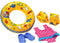 Heless Zwemset Poppen Roze, Blauw 35-45 Cm