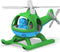 Helikopter groen - gerecycled
