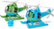 Helikopter groen - gerecycled