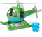 Helikopter groen - gerecycled