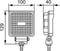 Hella Valuefit Werkschijnwerper 12 V, 24 V S800 LED 1GA 357 107-012 Nabijgebied belichting (b x h x d) 100 x 129 x 40 m