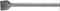 Heller Tools 16811 3 Platte beitel 75 mm Gezamenlijke lengte 165 mm SDS-Plus 1 stuk(s)