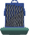 Heller Tools 17737 5 HSS Metaal-spiraalboorset 19-delig Rollenwals DIN 338 Cilinderschacht 1 set(s)
