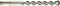 Heller Tools 21684 U Carbide Multifunctionele boor 12 mm Gezamenlijke lengte 160 mm SDS-Plus 1 stuk(s)