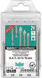 Heller Tools QuickBit® CeramicMaster 24942 Glas- en keramiekborenset 5-delig 1/4 (6.3 mm) 1 set(s)