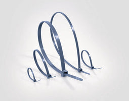 HellermannTyton 111-01664 MCTPP18R-PPMP-BU Kabelbinder Blauw 100 stuk(s)